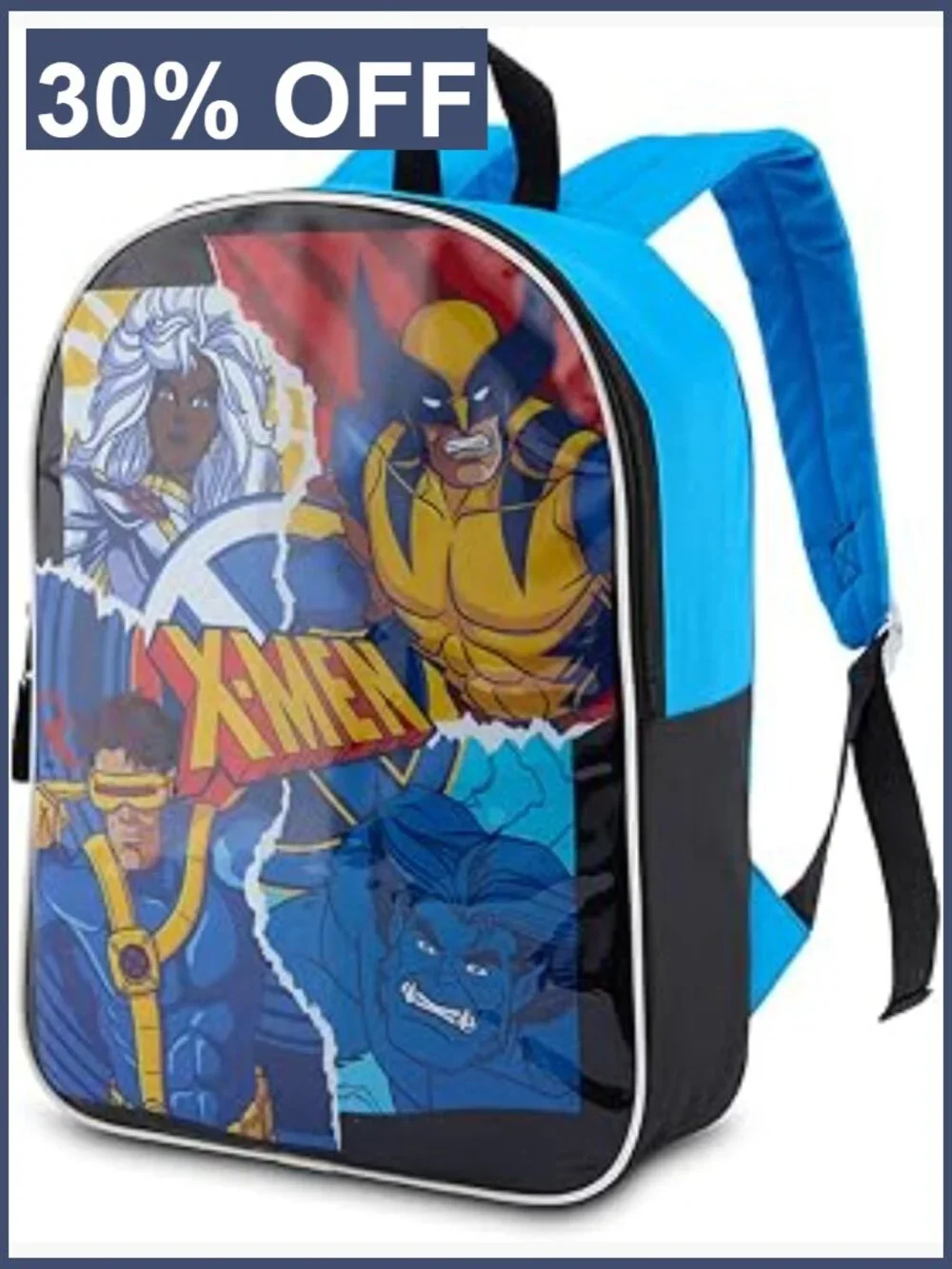 Marvel X-Men Kids Backpack Boys School Daypack Padded Straps Roomy Zip 15in
